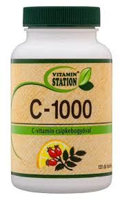 Vitamin Station c-vitamin csipkebogyóval 60 db