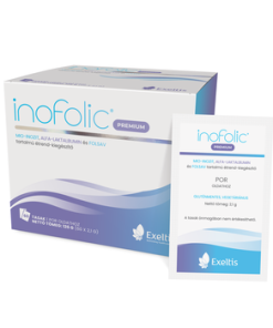 Inofolic Premium mio-inozit, alfa-laktalbumin és folsav tartalmú étrend-kiegészítő 60 db