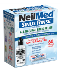 Neilmed Sinus Rinse orrmosó szett (240 ml-es palack + 60 tasak só)
