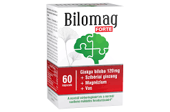 Bilomag forte 120mg gingko biloba kivonatot tartalmazó étrend-kiegészítő kapszula 60 db