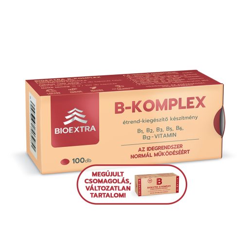 Bioextra b-komplex étrend-kiegészítő lágyzselatin kapszula 100 db