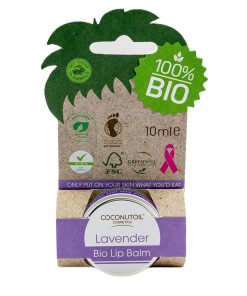 Coconutoil Bio Levendulás Ajakápoló Balzsam 10 ml