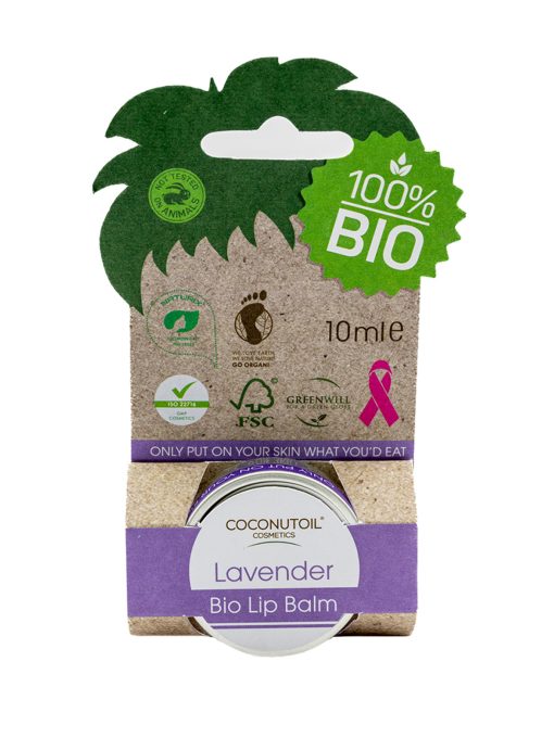 Coconutoil Bio Levendulás Ajakápoló Balzsam 10 ml