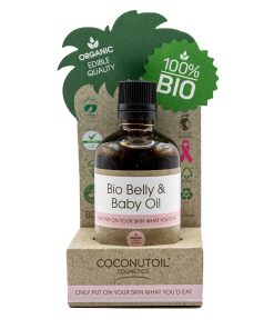 Coconutoil Bio Baba & Mama Masszázsolaj  90 ml