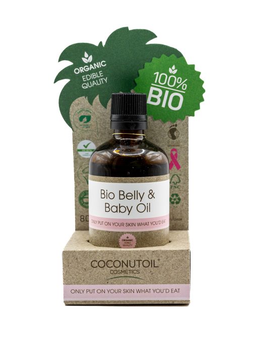 Coconutoil Bio Baba & Mama Masszázsolaj  90 ml