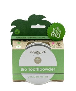 Coconutoil Bio Matcha Teás Fogpor 40 ml