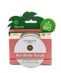Coconutoil Bio Testradír Arabica kávéval & Kókuszvirágcukorral 100 ml