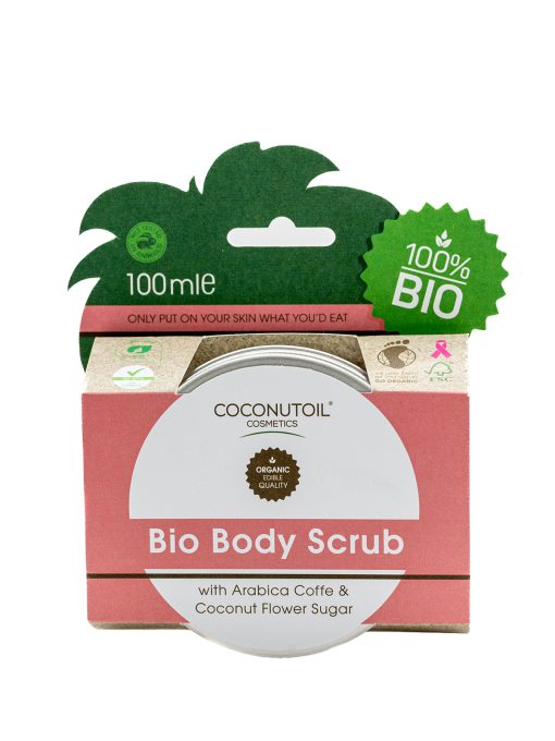 Coconutoil Bio Testradír Arabica kávéval & Kókuszvirágcukorral 100 ml