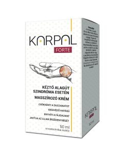Karpal Forte masszírozó krém
50ml
