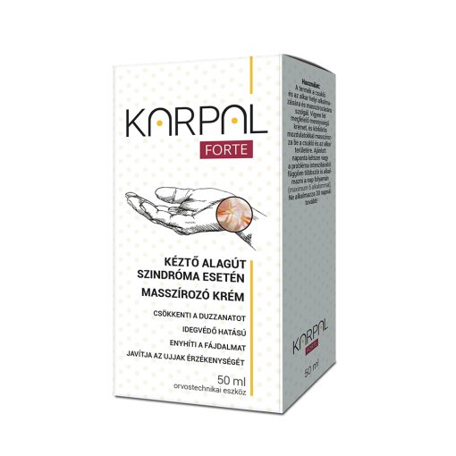 Karpal Forte masszírozó krém
50ml