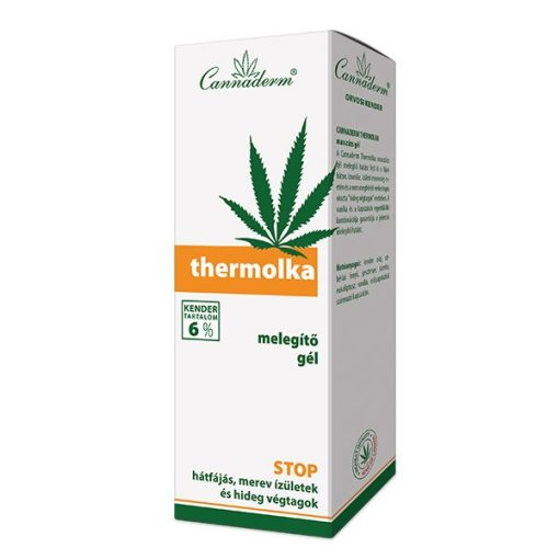 Cannaderm Thermolka melegítő gél 200ml
