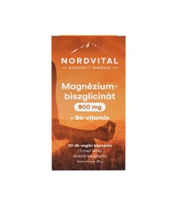 Nordvital Magnézium-biszglicinát 30 db kapszula