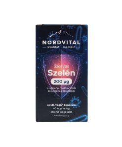 Nordvital Szerves Szelén 60 db vegán kapszula