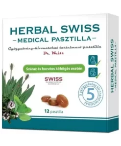 Herbal Swiss Medical pasztilla 12x