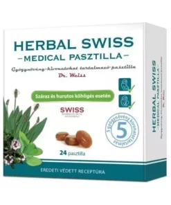 Herbal Swiss Medical pasztilla 24x