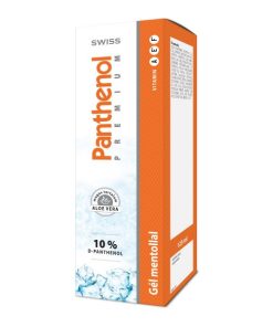 Swiss Panthenol Premium gél mentollal 125ml